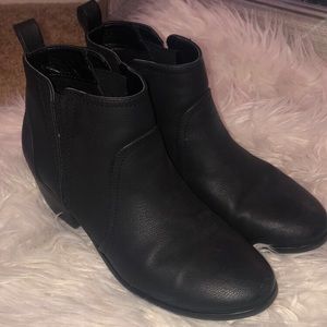 short black boots
